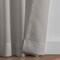Threadmade Home Matine Solid Tab Top Indoor/Outdoor Window Curtain, Gray - 52"W x 84"L